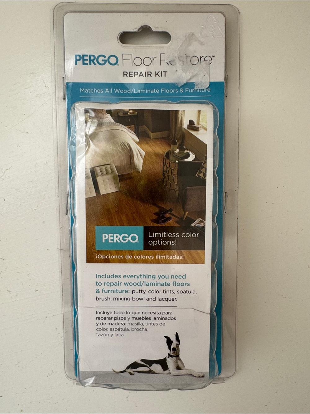 Pergo floor restore kit.